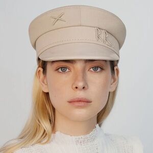 Baker Boy Cap Monogram-Embellished  Ruslan Baginskiy